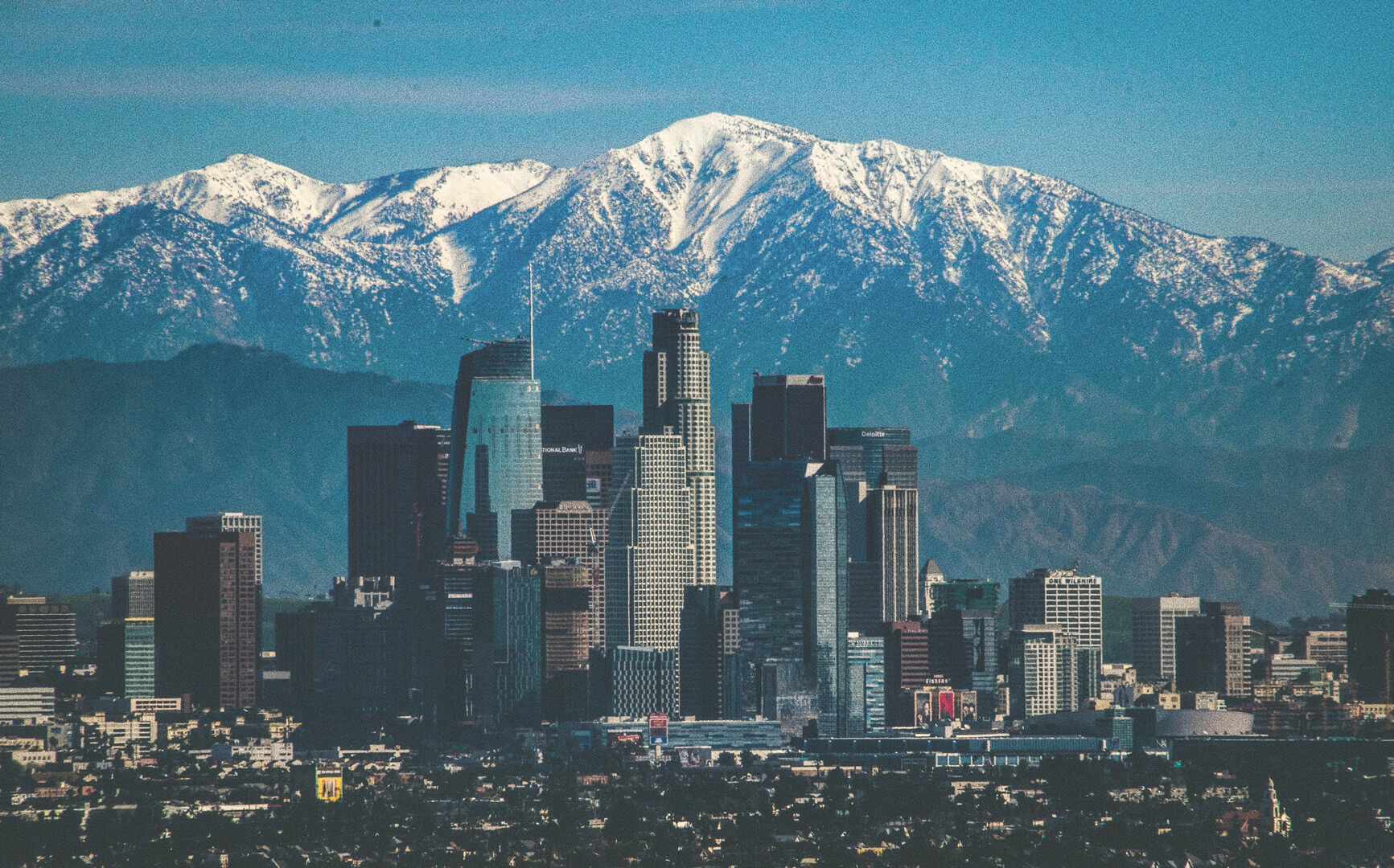 Los Angeles hiver CA eua